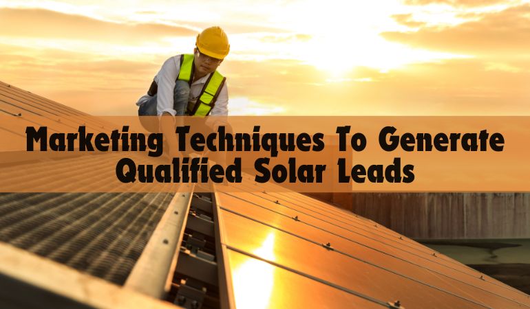 generate solar leads