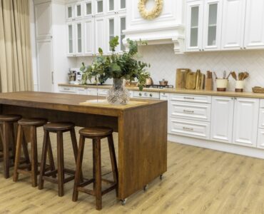 natural wood kitchen cabinets