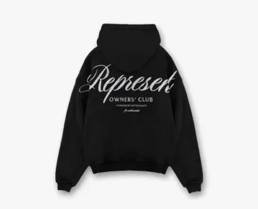 Represent short for hooded sweatshirt is a staple